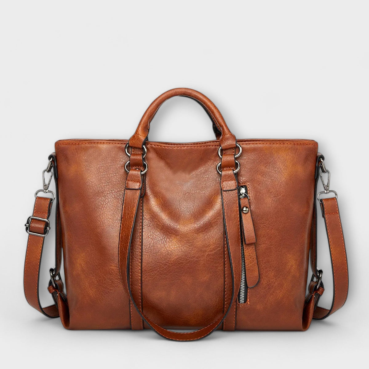 Lou large leather bag tote