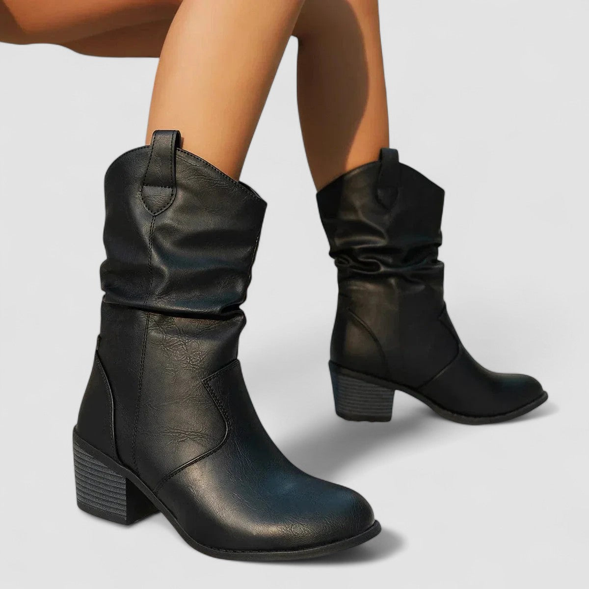 Claire - Leather Boots