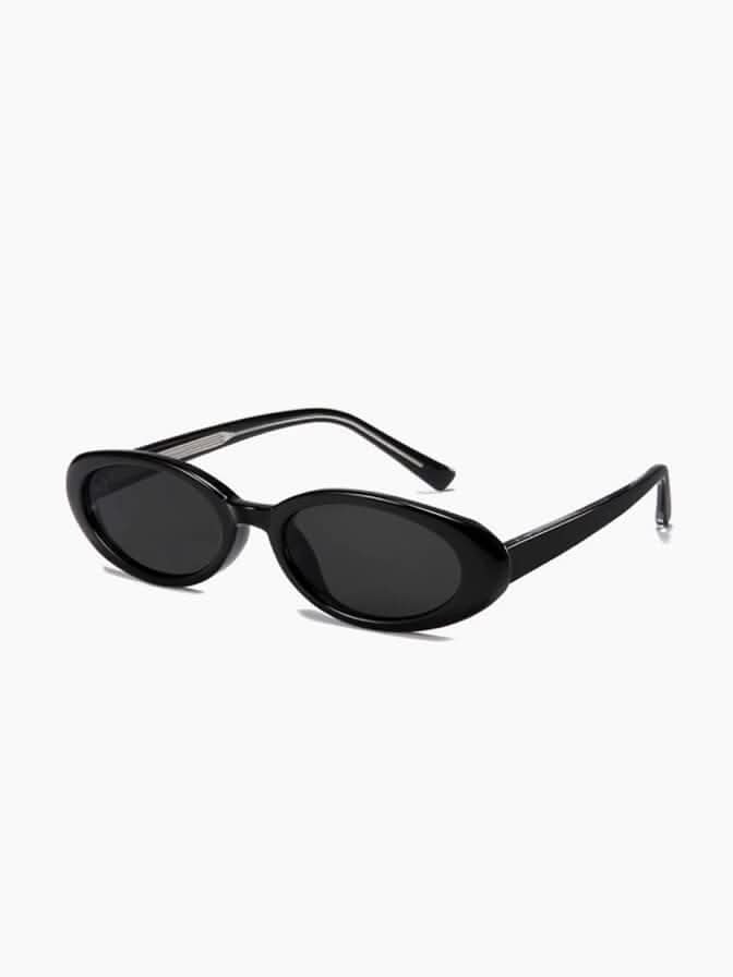 Kaelani elegant retro oval sunglasses