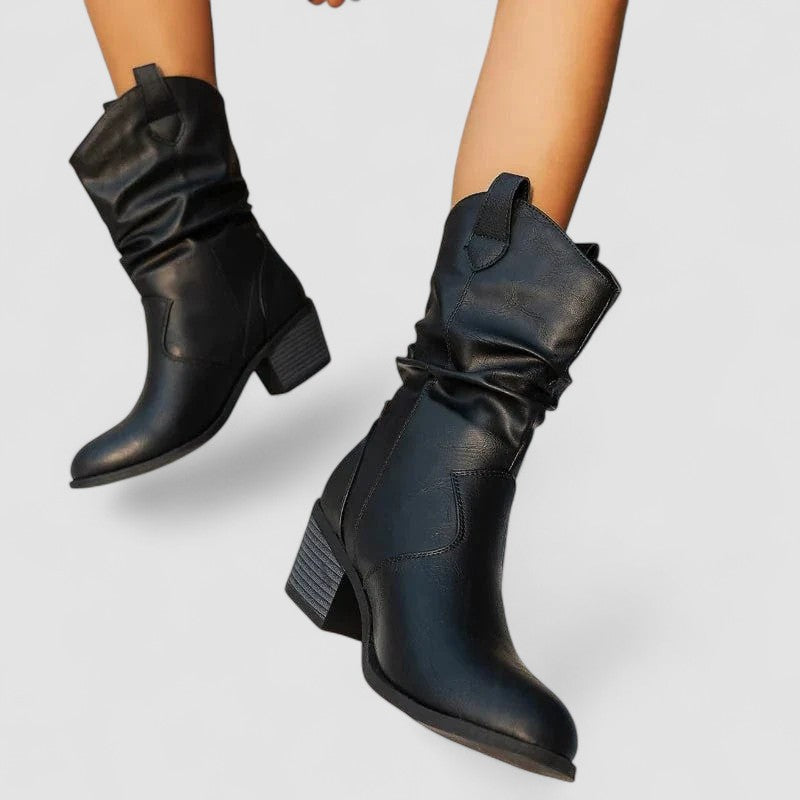 Claire - Leather Boots