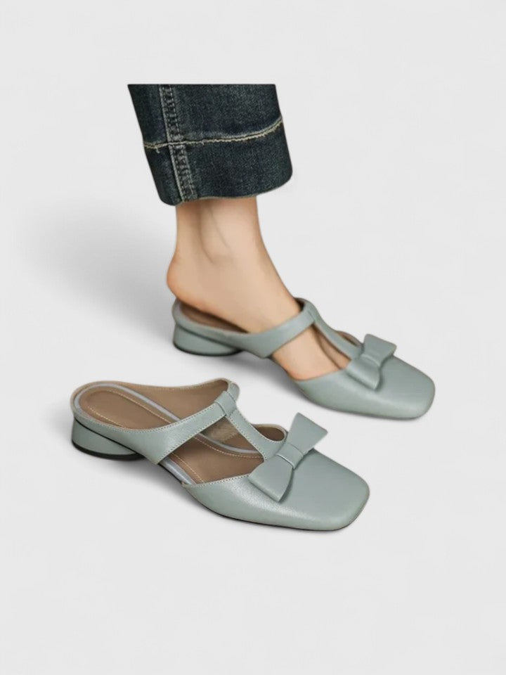 Ellery - Square Toe Slides