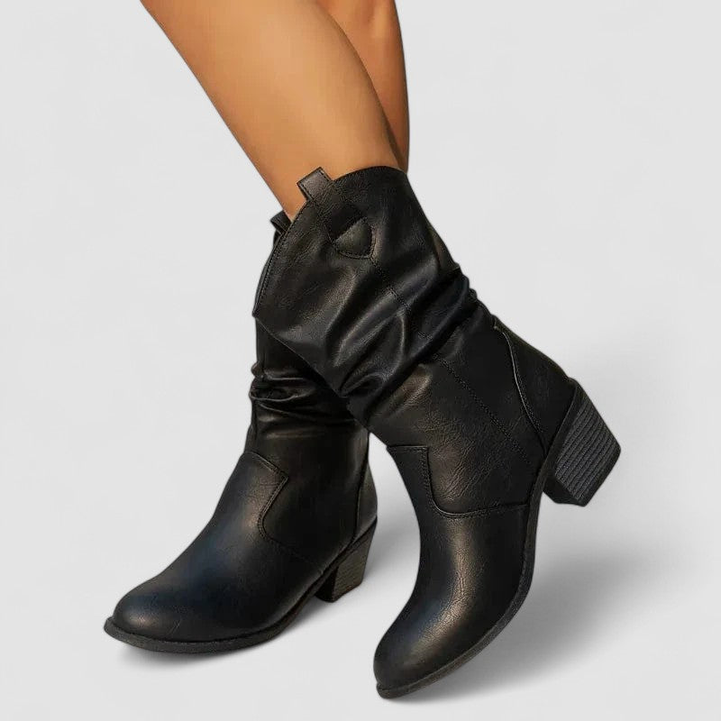 Claire - Leather Boots