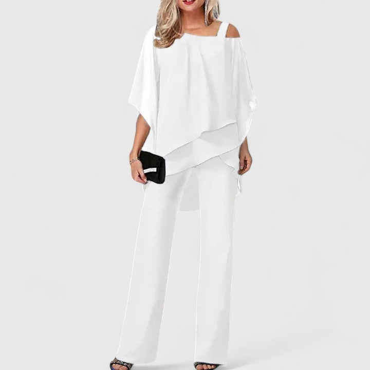Serenite - Elegant Two-Piece Trouser Set