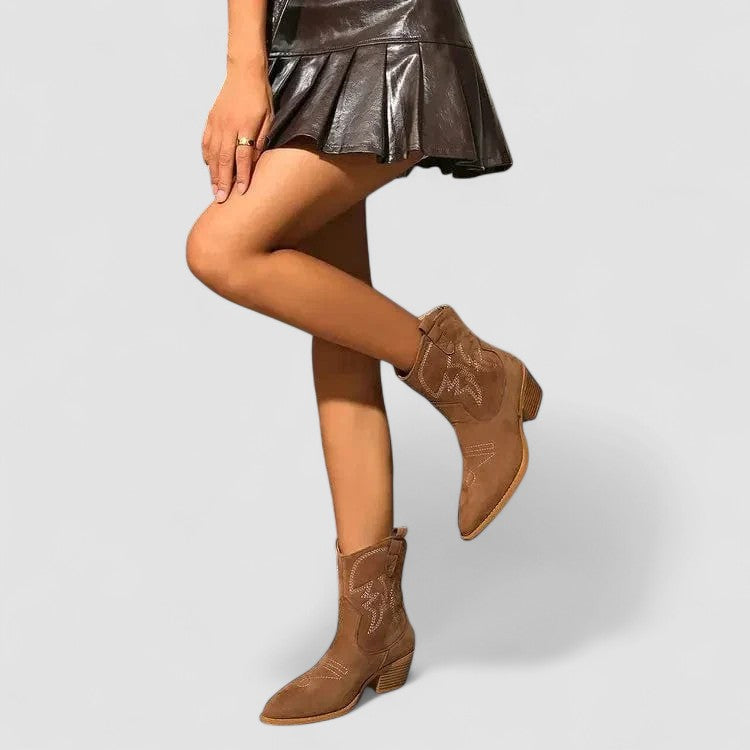 Camille - Western Boots