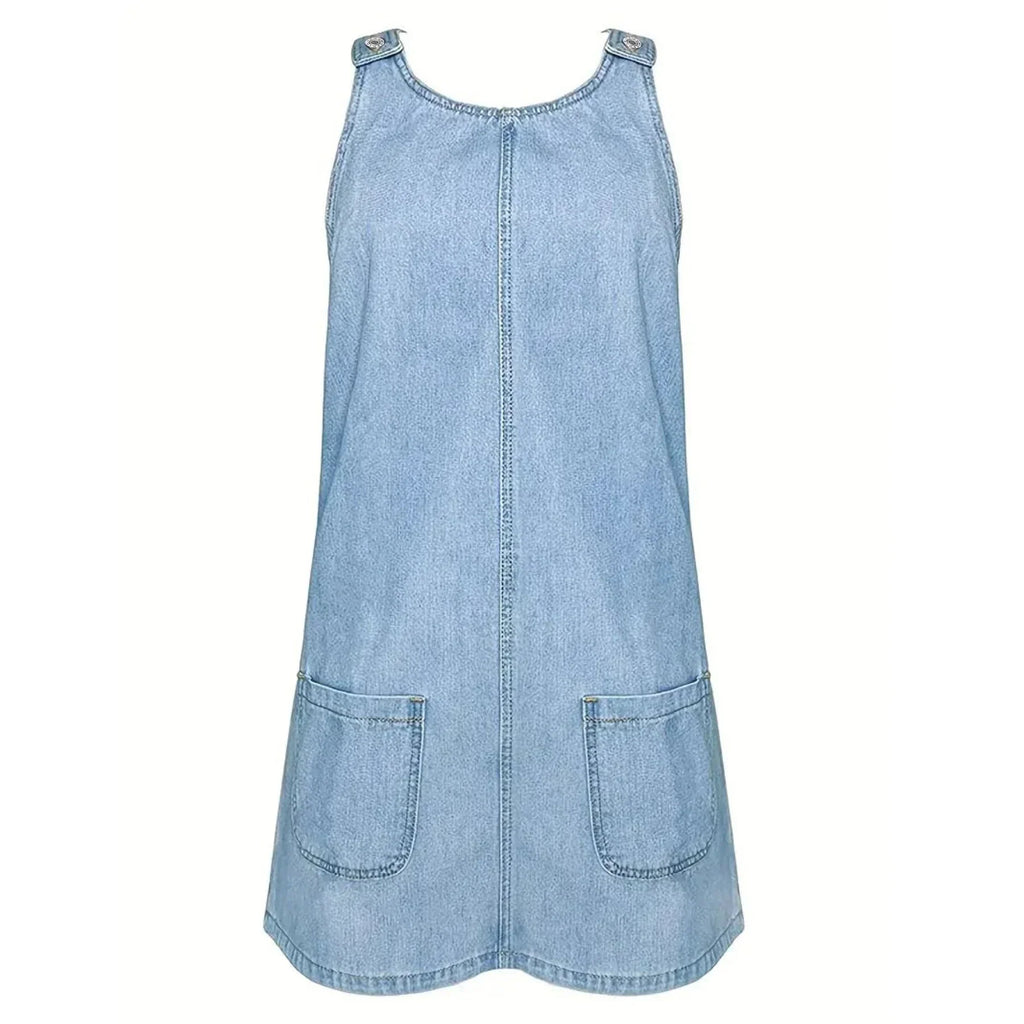 Lucile - Casual Denim-Look Dress