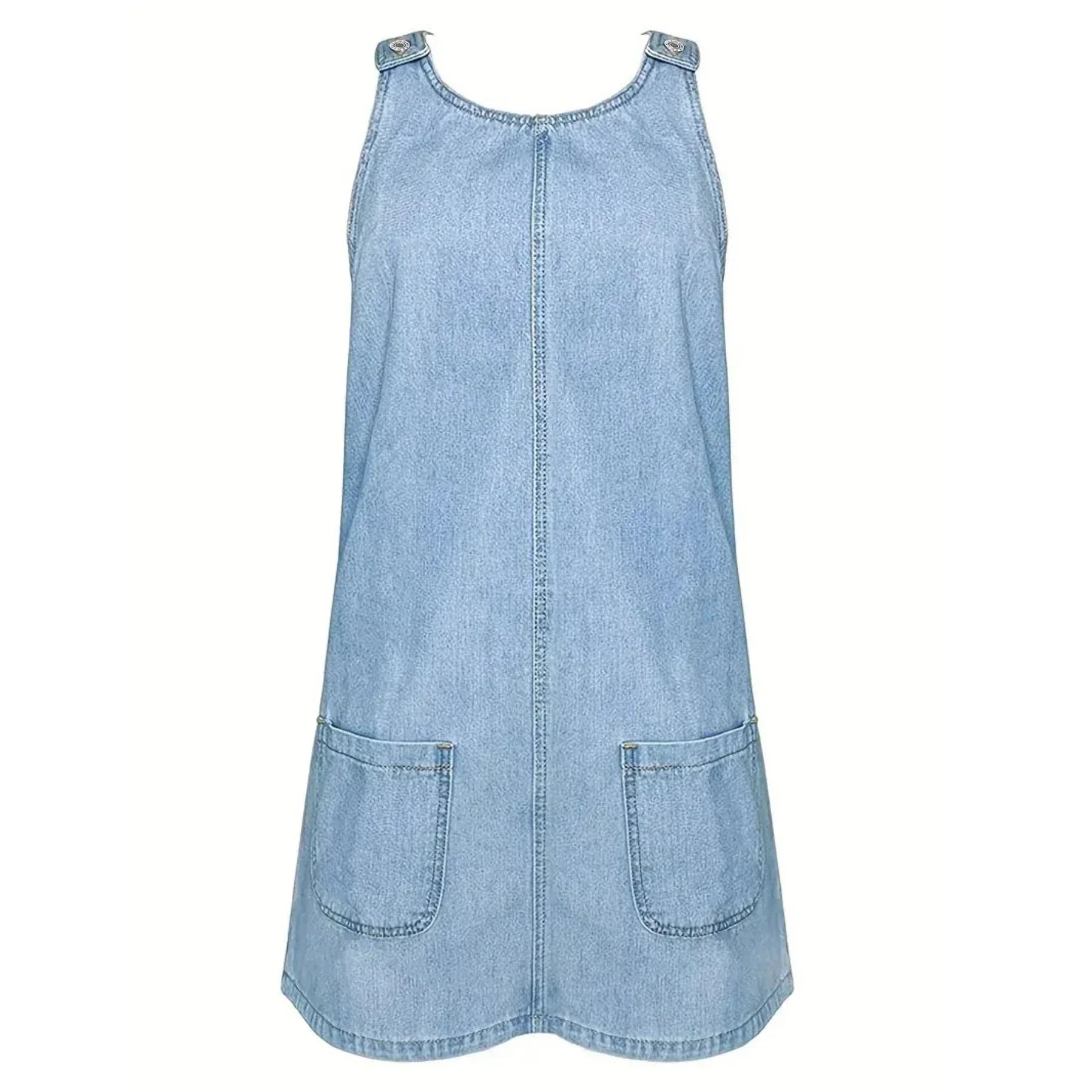 Lucile - Casual Denim-Look Dress