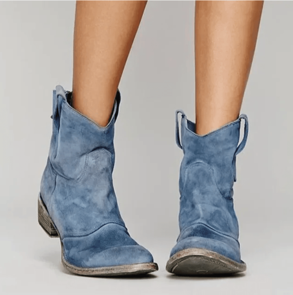 Camille - Suede Ankle Boots