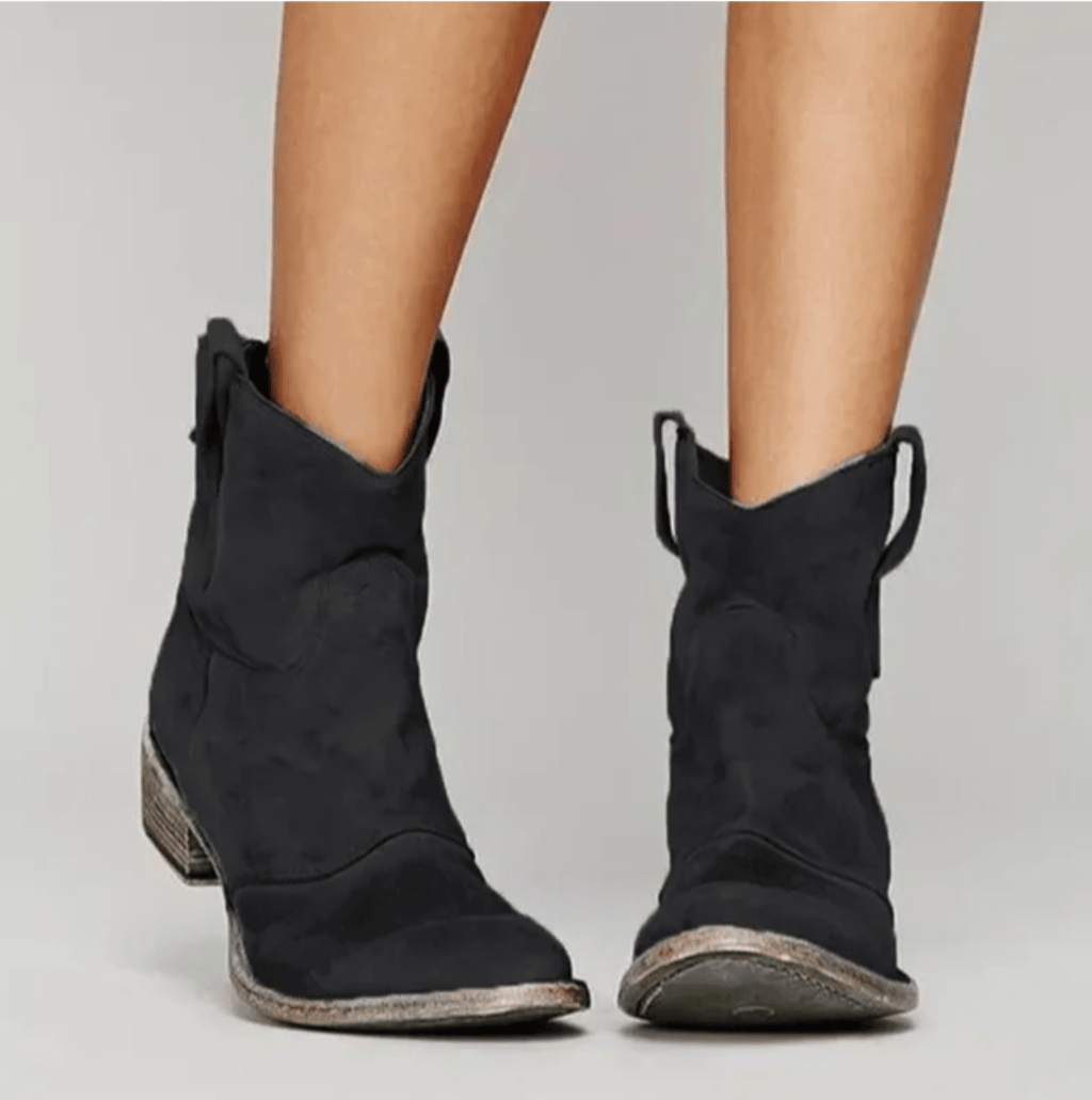 Camille - Suede Ankle Boots