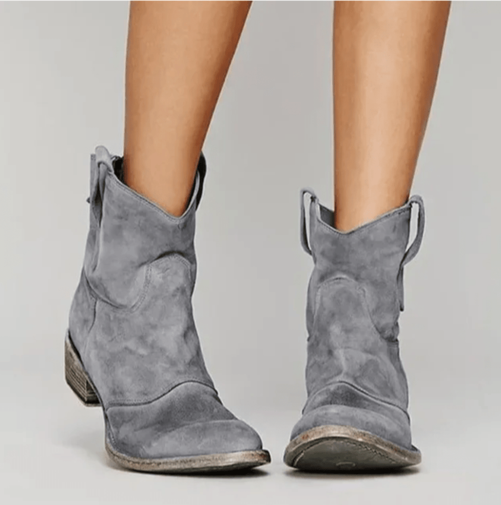 Camille - Suede Ankle Boots