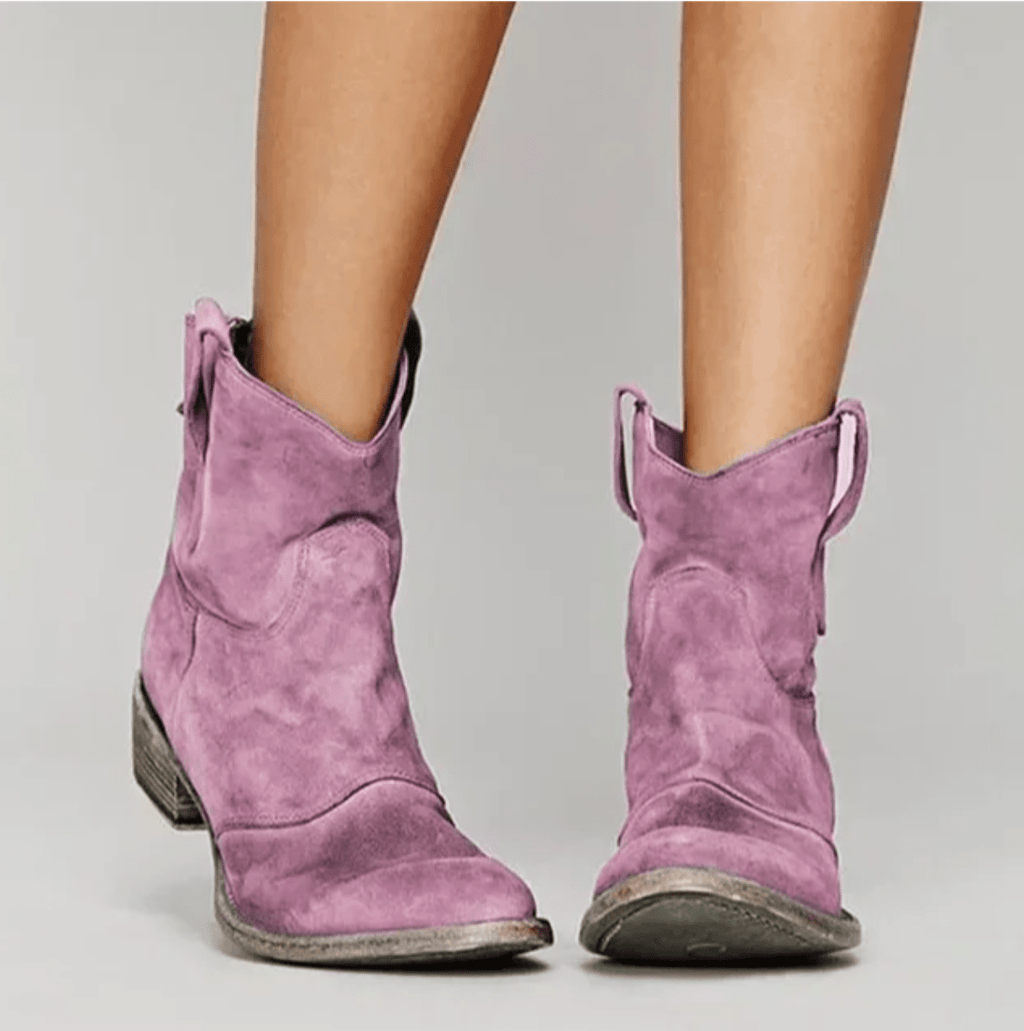 Camille - Suede Ankle Boots