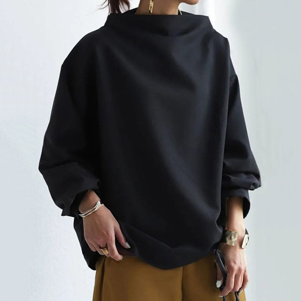 Christine - High Neck Casual Top