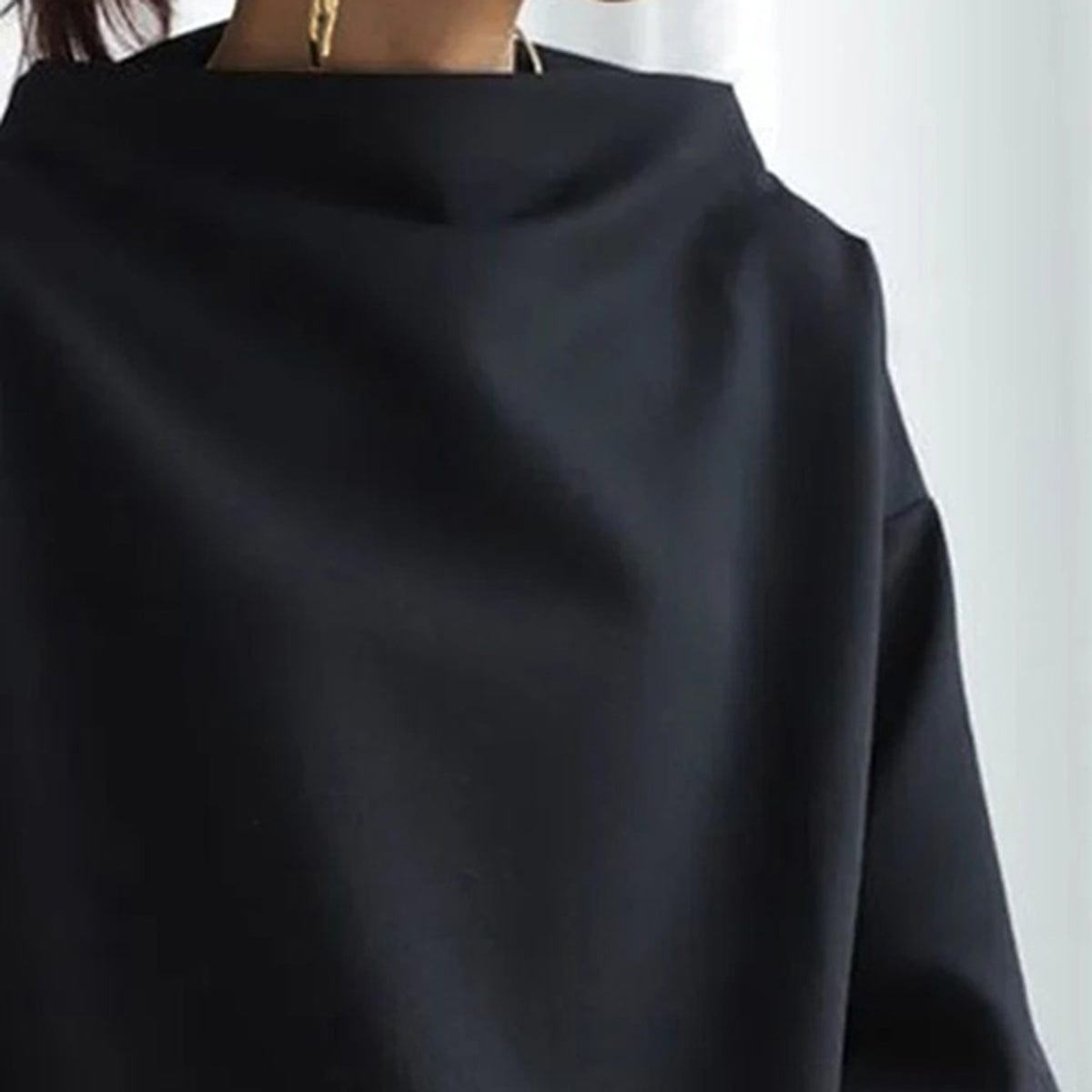 Christine - High Neck Casual Top