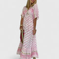 Clara Boho Printed Relaxed Maxi Dress