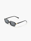 Skarlett glamorous small rectangular sunglasses