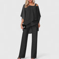 Serenite - Elegant Two-Piece Trouser Set