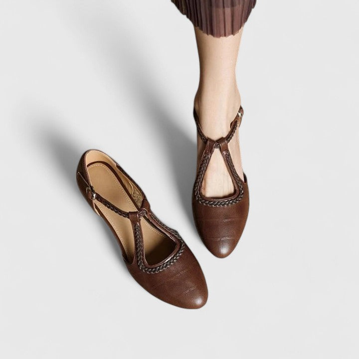 Delphine - Elegant Flat Sandals