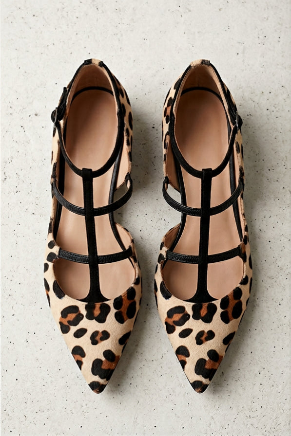 Strap Ballet Heels