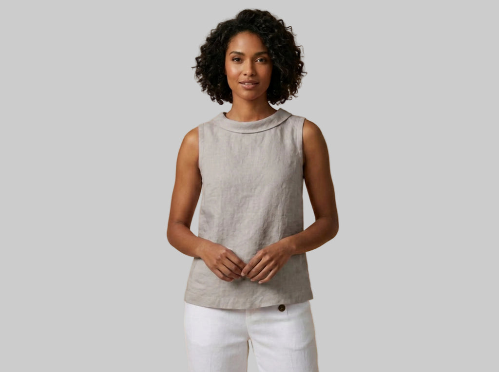 Blusa Gola Sem Mangas