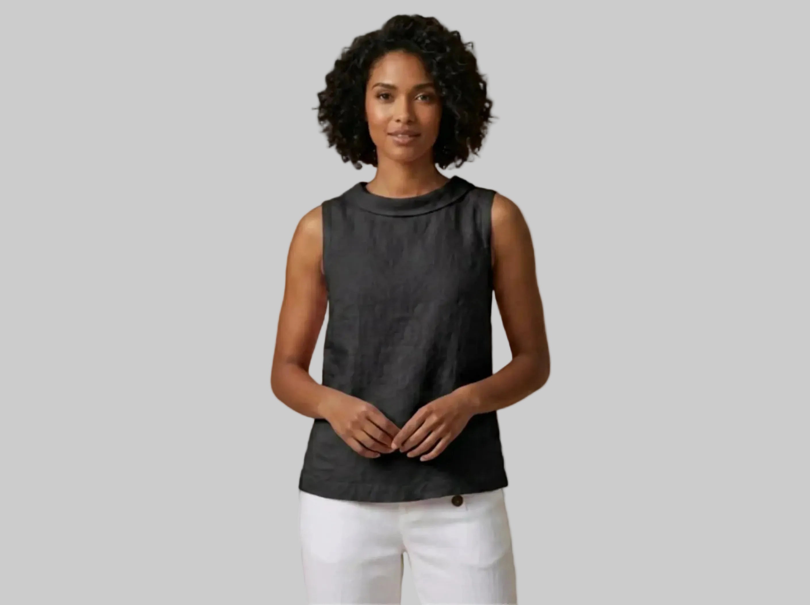 Blusa Gola Sem Mangas