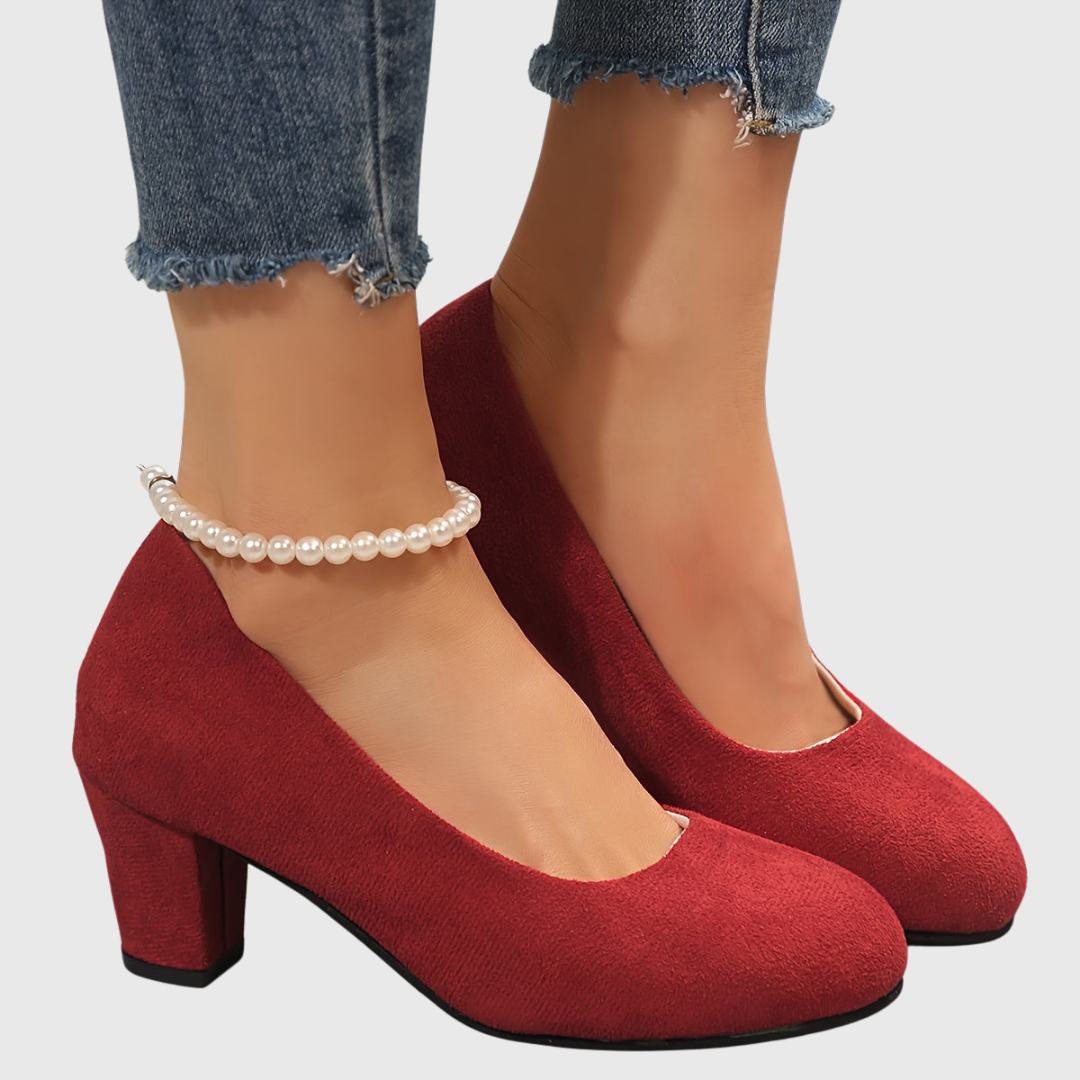 Vayda comfortable block heel support shoes
