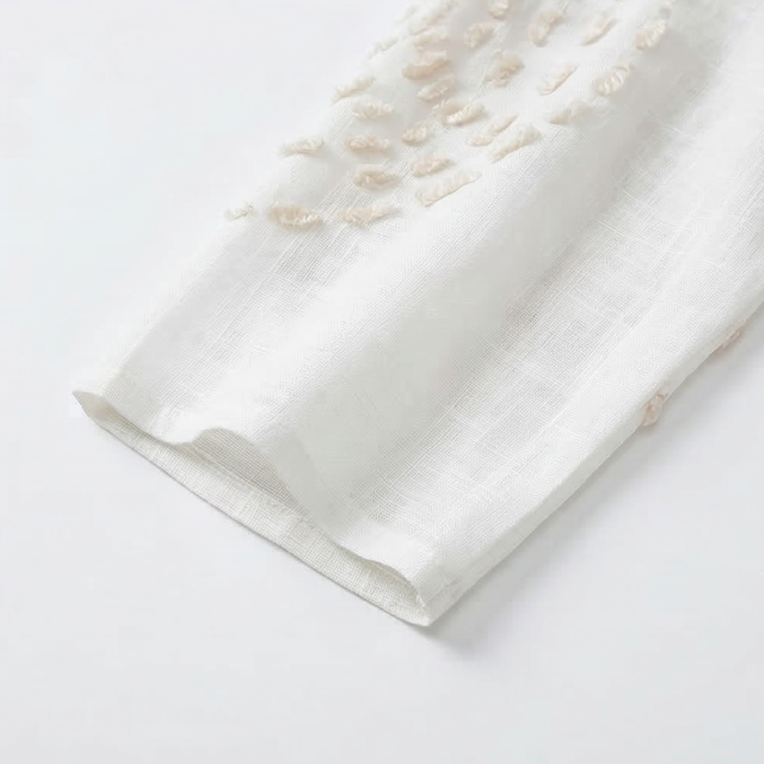 Anais - Casual Embroidered Dress