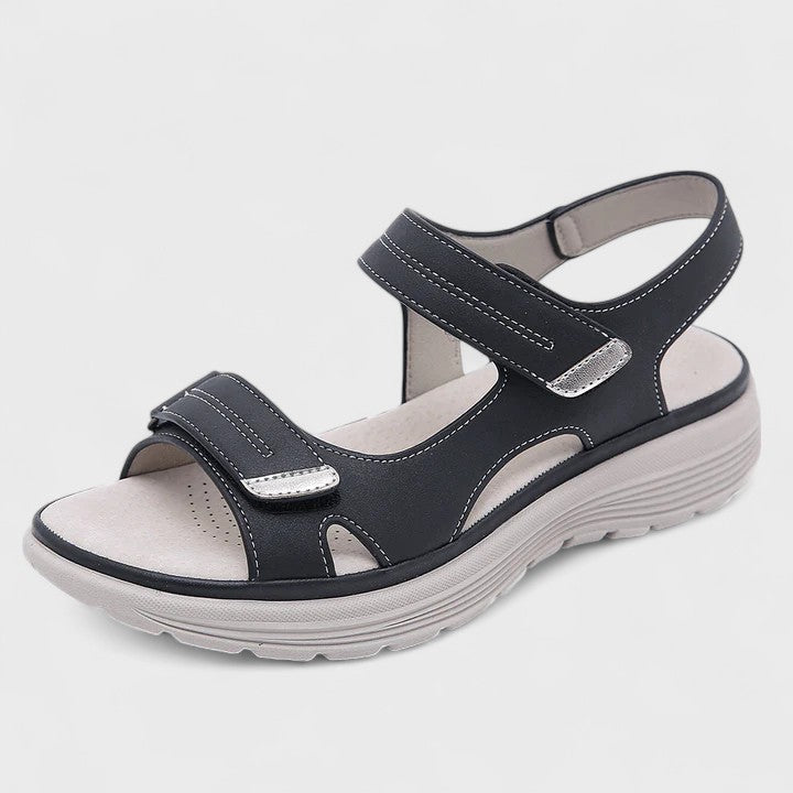 Simona women ergonomic comfort sandals with wide toe box and arch support