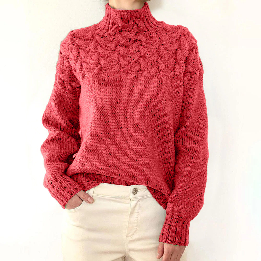 Nina - Warm Knitted Turtleneck