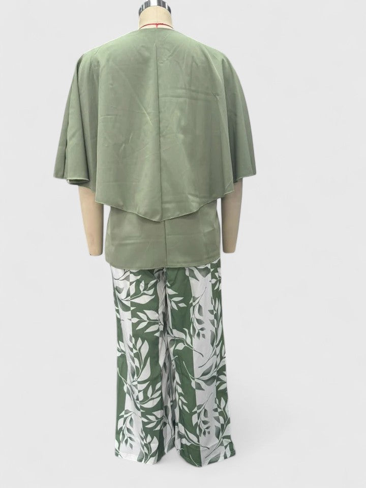 Marzyelle - Elegant Printed Trousers Set