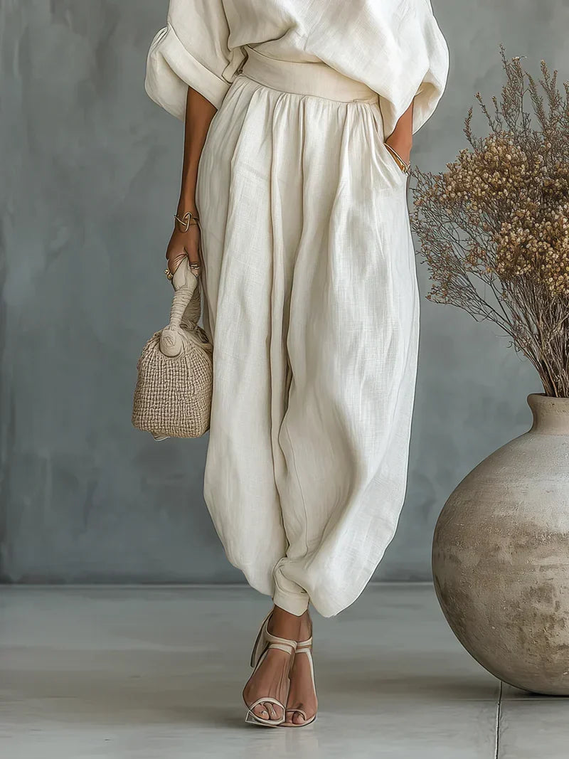 Mila - Off-Shoulder Two-Piece Set