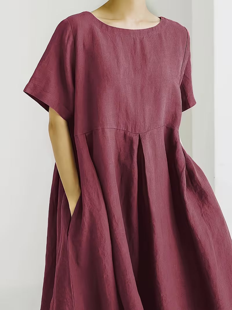Vestido Midi Fluído