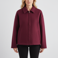 Brooke soft zip jacket with casual relaxed fit