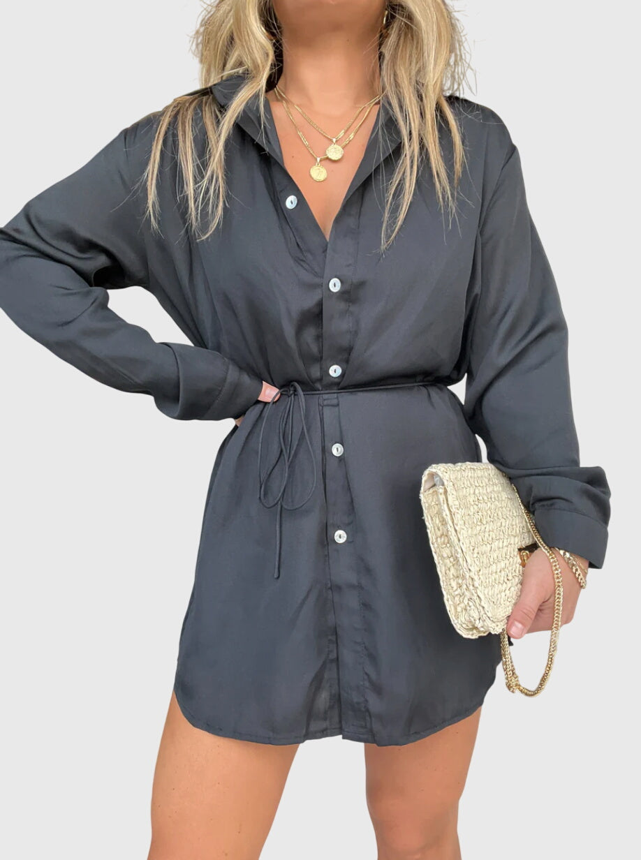 Sylvie | Elegant Playsuit Dress with Built-In Shorts