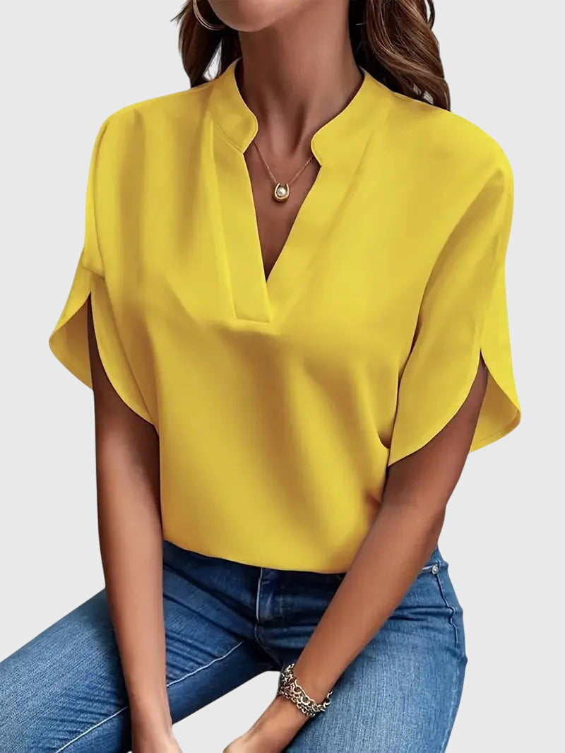Isabelle - Soft V-Neck Shirt