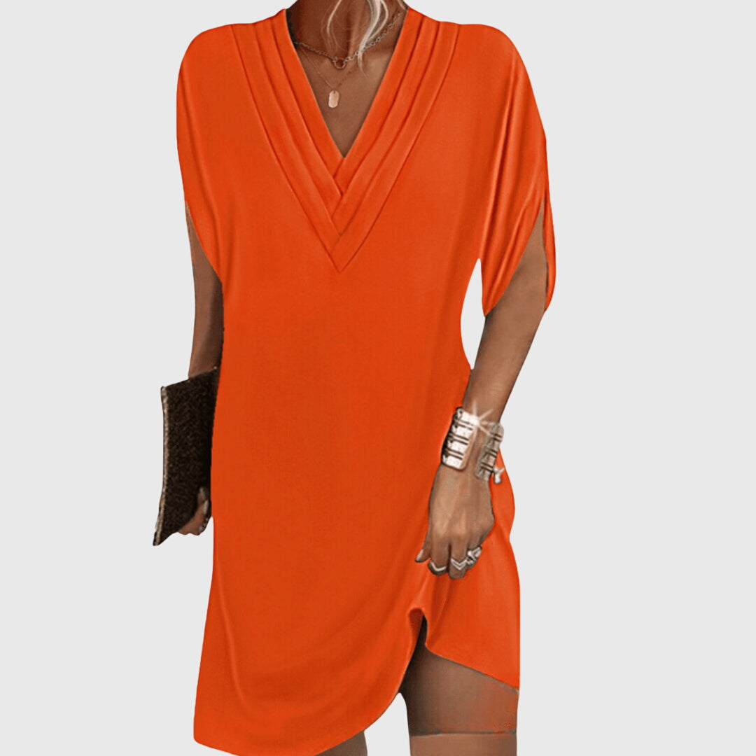 Christine | Tummy-Control Draped Dress