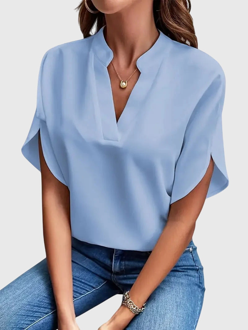 Isabelle - Soft V-Neck Shirt
