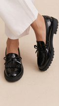 Cailie - Fringe Bow Shoes