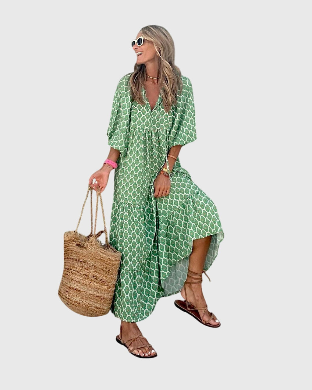 Françoise Bohemian Maxi Dress