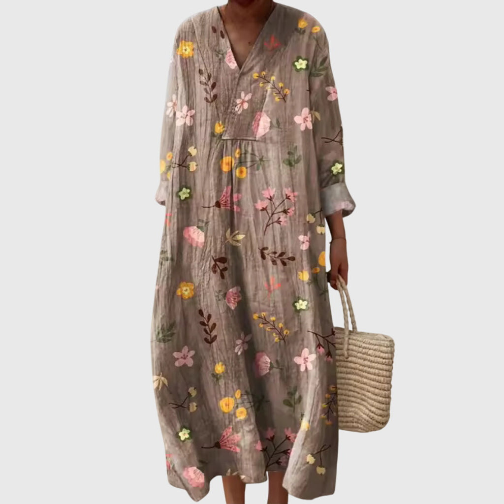 Stephanie | Geometric Art Print Dress