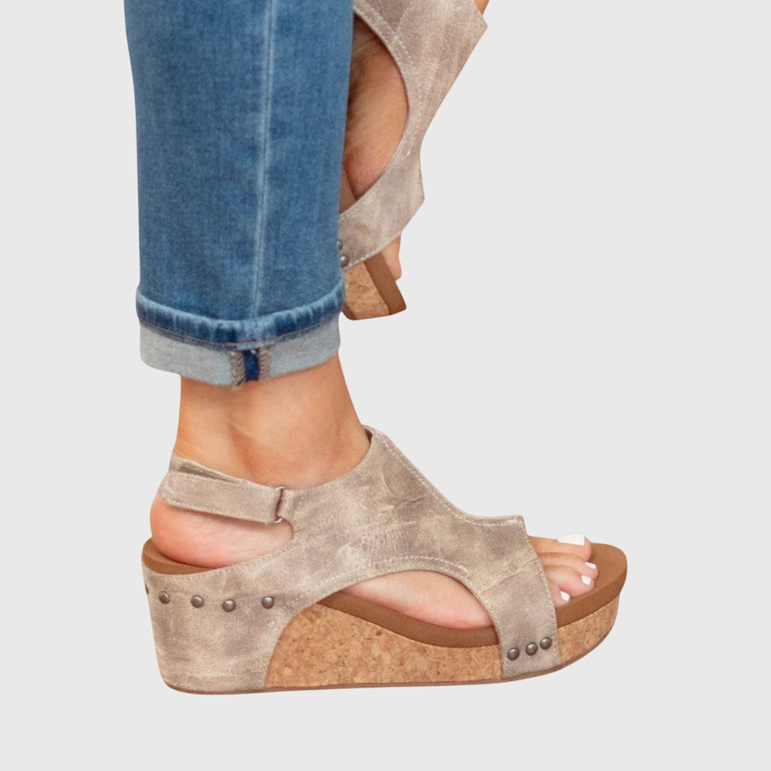 Adela - Wedge Sandals