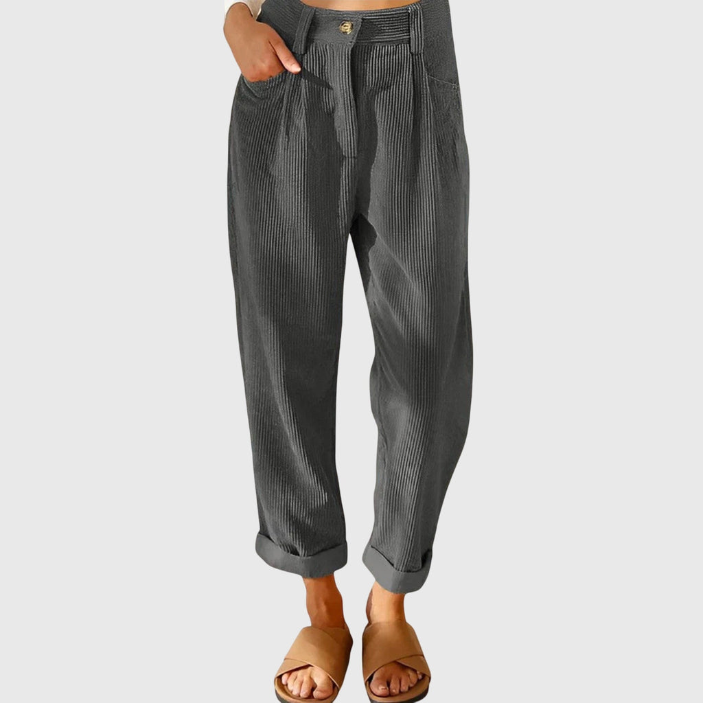 Claire - Modern Cord Pants