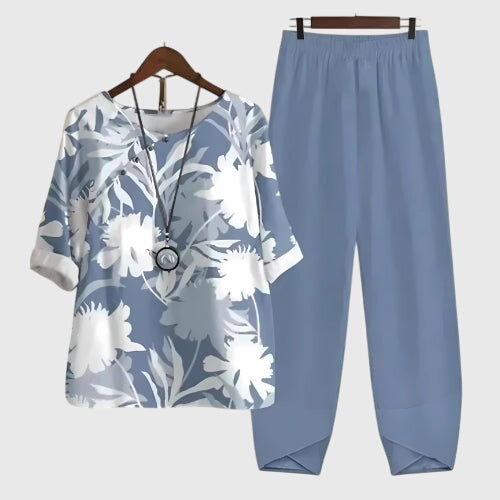 Alessia - Artistic Print Two-Piece Set