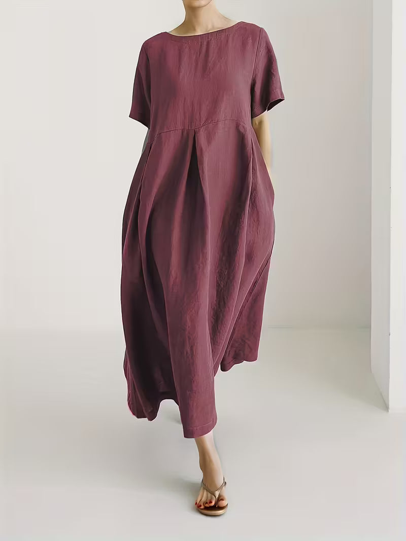 Vestido Midi Fluído