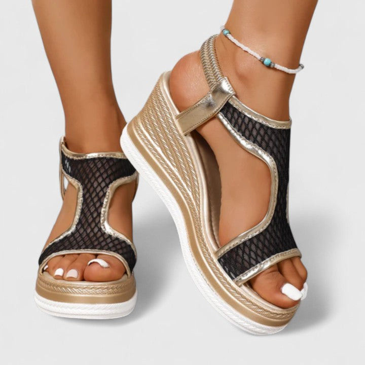 Jessica - Support Wedge Sandals