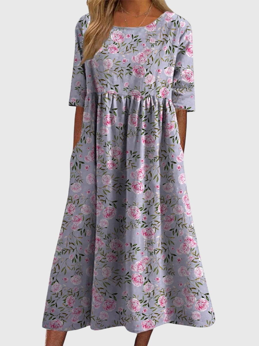 Djala | Embroidered Relaxed-Fit Dress