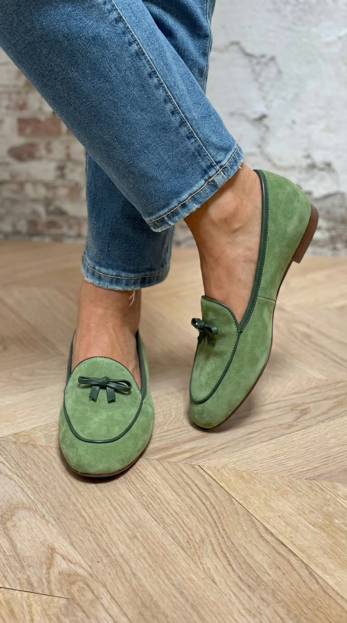 Genevieve - Elegant Bow Flat Shoes