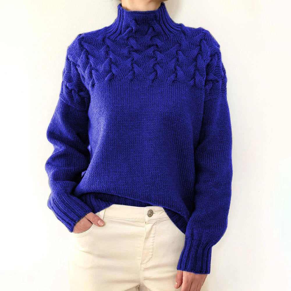 Nina - Warm Knitted Turtleneck