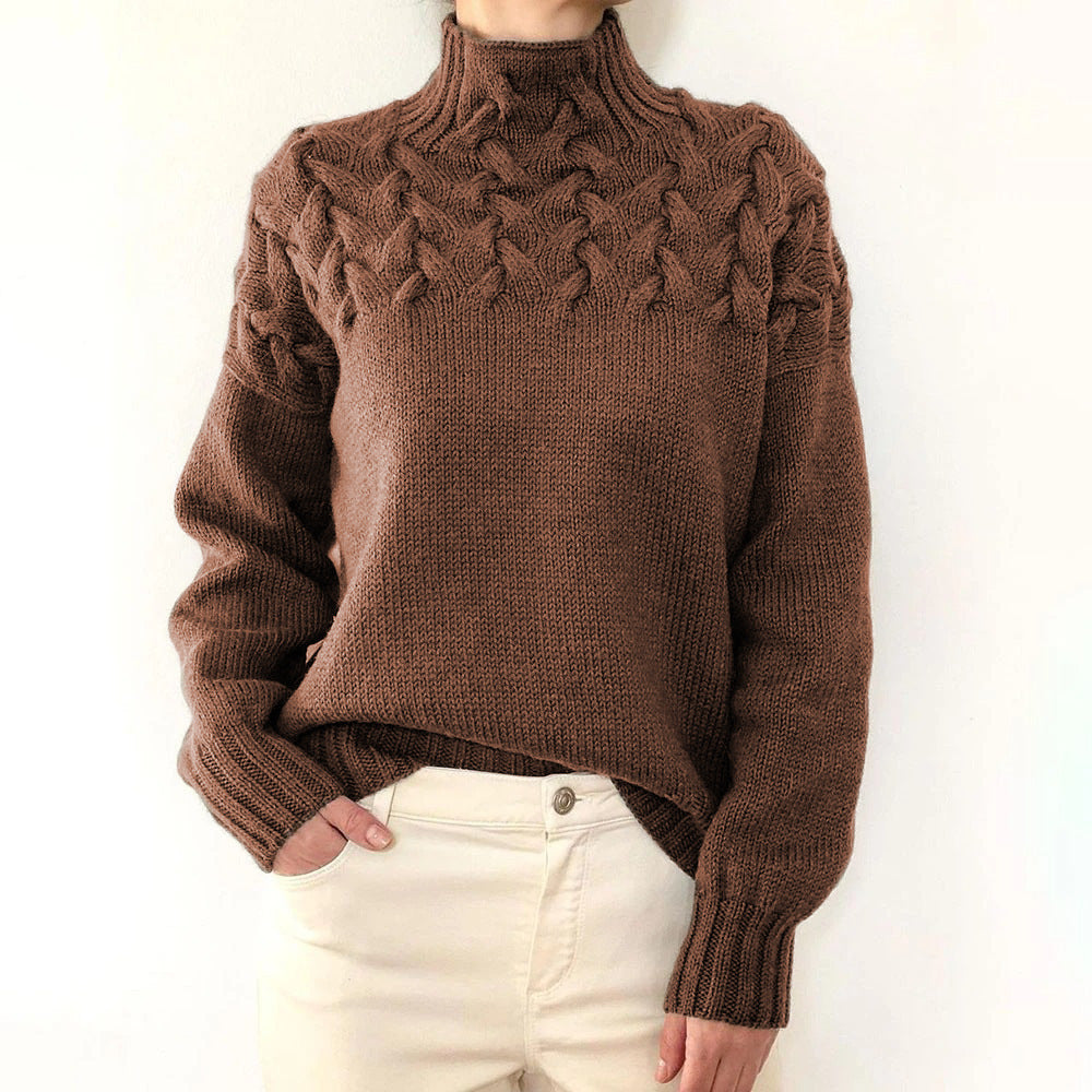 Nina - Warm Knitted Turtleneck