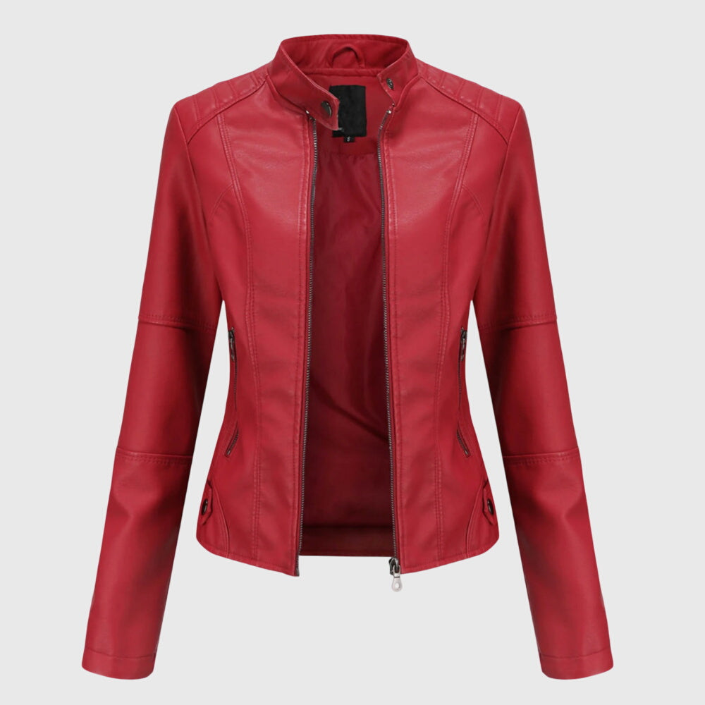 Giorgina - Elegant Leather Jacket