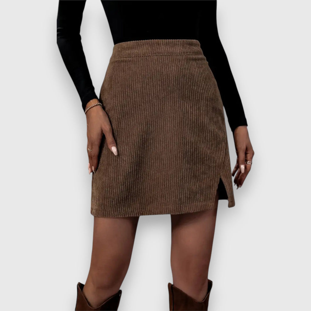 Clemence - Corduroy Skirt