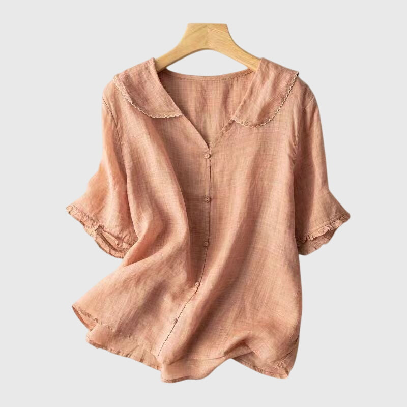Élise - Straight-Cut Everyday Classic Shirt